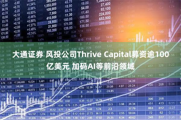 大通证券 风投公司Thrive Capital募资逾100亿美元 加码AI等前沿领域